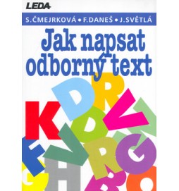 Jak napsat odborný text