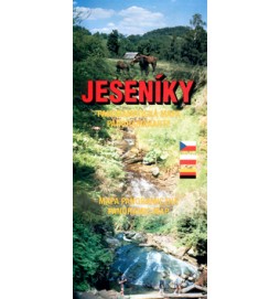 Jeseníky panoramatická mapa