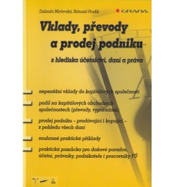 Vklady, převody a prodej podniku