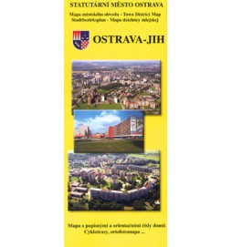 Ostrava jih Mapa městského obvodu
