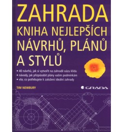 Zahrada kniha nejlepších návrhů, plánů a stylů