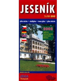 Jeseník 1:10T plán města 2002