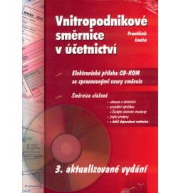 Vnitropodnikové směrnice v účetnictví + CD ROM