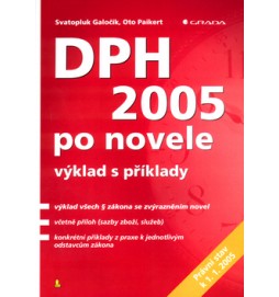 DPH 2005 po novele