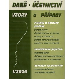Daně, účetnictví 01/2006