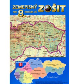 Zemepisný zošit pre 8. ročník ZŠ