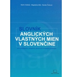 Slovník anglických vlastných mien v slovenčine