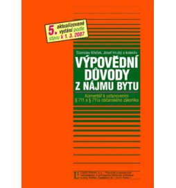 Výpovědní důvody z nájmu bytu