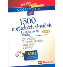 1500 anglických slovíček, která se rychle naučíte + CD MP3