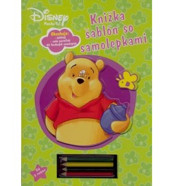 Knižka šablón so samolepkami
