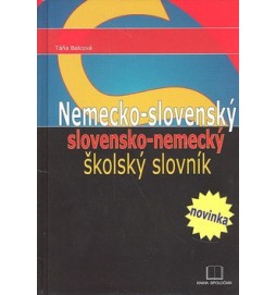 Nemecko - slovenský slovensko - nemecký školský slovník
