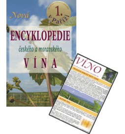 Balíček 2ks Nová encyklopedie českého a moravského vína 1.díl+Víno