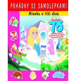 Pohádky se samolepkami Alenka v říši divů