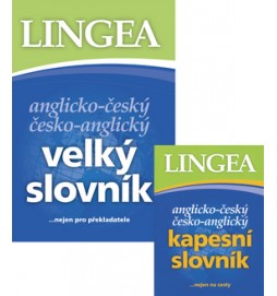 Balíček 2ks Anglické slovníky velký + kapesní