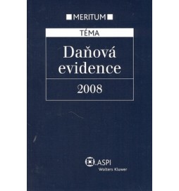 Daňová evidence 2008