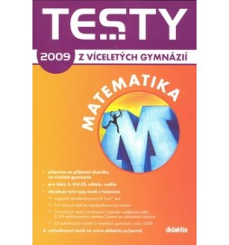 Testy z víceletých gymnázií matematika 2009