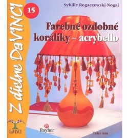 Farebné ozdobné koráliky - acrybello