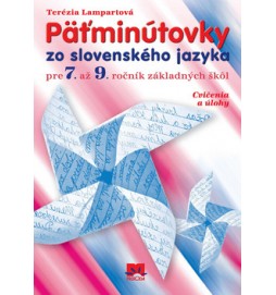 Päťminútovky zo slovenského jazyka pre 7. až 9. ročník základných škôl