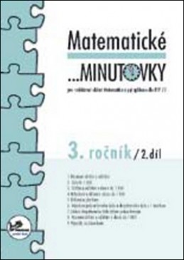 Matematické minutovky 3. ročník / 2. díl - Hana Mikulenková; Josef Molnár
