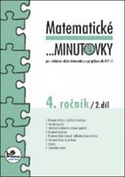 Matematické minutovky 4. ročník / 2. díl - Hana Mikulenková; Josef Molnár
