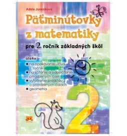 Päťminútovky z matematiky pre 2. ročník základných škôl