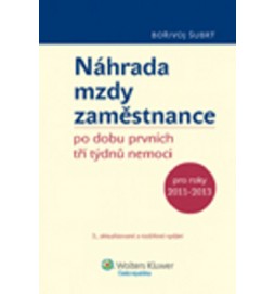 Náhrada mzdy zaměstnance po dobu prvních tří týdnů nemoci