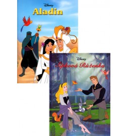 Balíček 2ks Šípková Růženka + Aladin