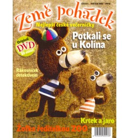Země pohádek Nejlepší české večerníčky + DVD Pojďte pane budeme si hrát 1.