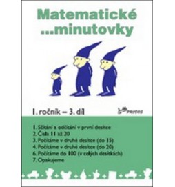 Matematické minutovky 1. ročník / 3. díl