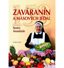 153 zaváranín a mäsových jedál Sestry Anastázie