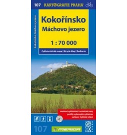 Kokořínsko, Máchovo jezero 1:70 000