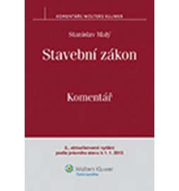 Stavební zákon. Komentář