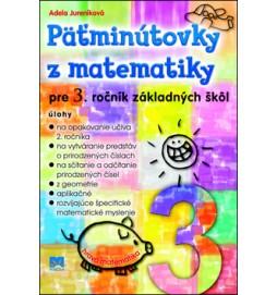 Päťminútovky z matematiky pre 3. ročník základných škôl