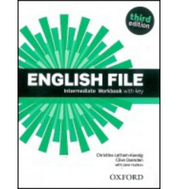 English File Intermediate Workbook with key