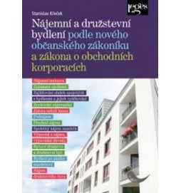 Nájemní a družstevní bydlení podle nového občanského zákoníku