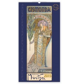 Alfons Mucha Posters - nástěnný kalendář 2015