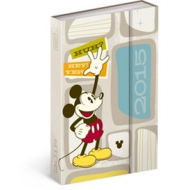 Mickey magnetický kapesní týdenní diář 2015