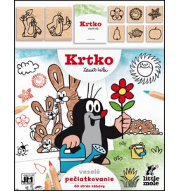Veselé pečiatkovanie Krtko
