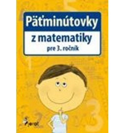 Päťminútovky z matematiky pre 3. ročník