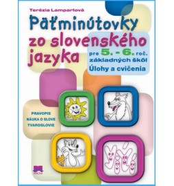 Päťminútovky zo slovenského jazyka pre 5. - 6. roč. základných škôl