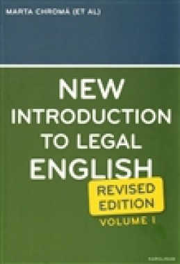 New Introduction to Legal English I. - Marta Chromá