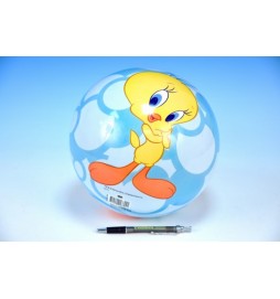 Míč Tweety modrý 23cm v síťce od 10 měsíců