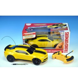KMS Auto RC Bumblebee Transformers 27/40MHz plná funkce na vysílačku na baterie v krabičce