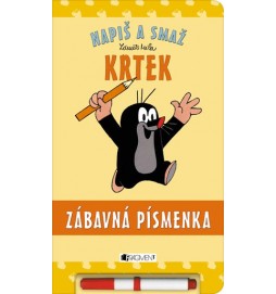 KRTEK – zábavná písmenka (Napiš a smaž)