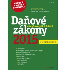 Daňové zákony 2015
