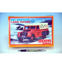 Stavebnice Monti 40 Ski Service - Land Rover v krabici 22x15x6cm