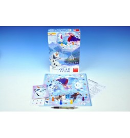 Ledové království/Frozen Olaf na ledě společenská hra v krabici 20x29x6cm