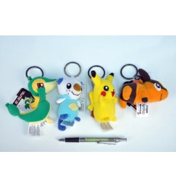 Přívěšek Pokémon plyš 10cm asst 4 druhy
