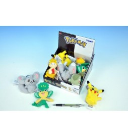 Přívěšek Pokémon plyš 10cm asst 5 druhů