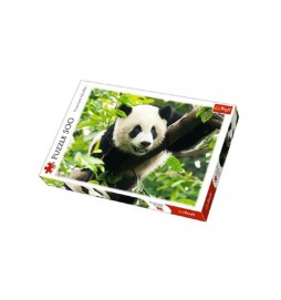 Puzzle Panda 500 dílků 48x34cm v krabici